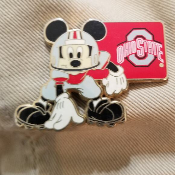 AHEAD Extreme Fit OSU Ball Cap Embellished With Pins Attached, Lightly Worn - Picture 5 of 11